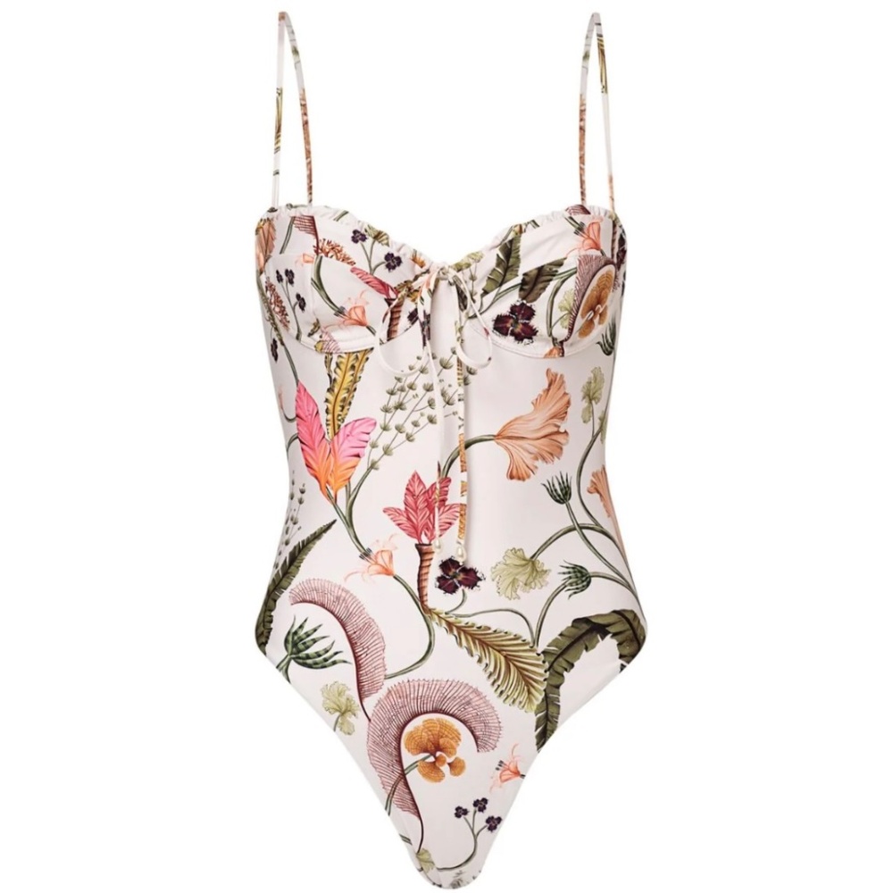 Agua by Agua Bendita Ebano One-Piece Swimsuit sz L
